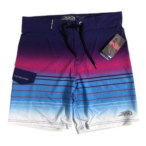 Pipeline Men's Board Shorts 20" Length. Colorblock